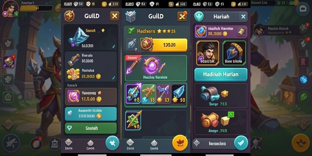 rosohoki - Karakter-karakter unik yang siap berpetualang.